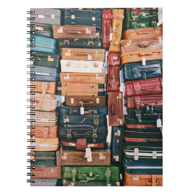 Carnet de valises empilées (Devant)