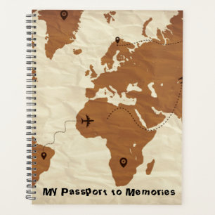 Carnet de voyage avec citations motivantes