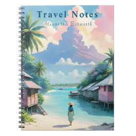 Carnet de voyage été personnalisé aux Philippines