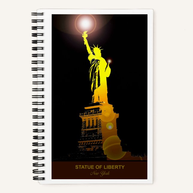 Carnet de voyage Statue de la Liberté (Recto)
