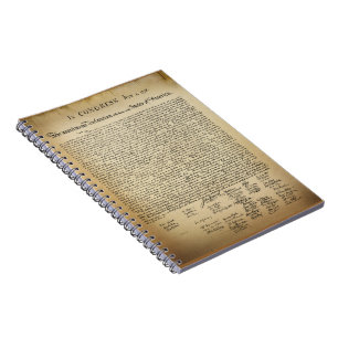 Carnet Déclaration d'indépendance vintage