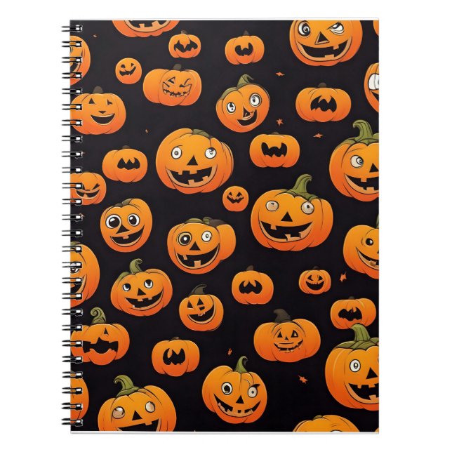 Carnet décoration d'halloween (Devant)