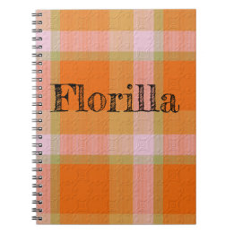 Carnet  Decorative Plaid