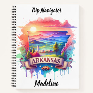 Carnet Découvrez la beauté vibrante de l'Arkansas au couc
