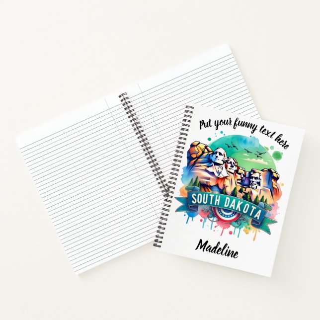 Carnet Découvrez les monuments dynamiques du Dakota du Su (Intérieur)