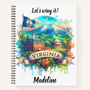 Carnet Découvrez les paysages magnifiques de la Virginie