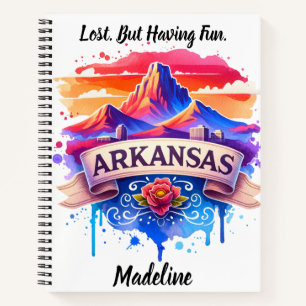 Carnet Découvrir les paysages animés de l'Arkansas