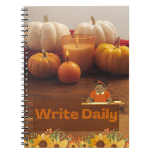 Carnet d'écriture d'automne - Fille