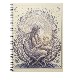 Carnet Déesse Prêtresse de la Lune