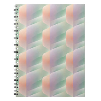 Carnet Dégradé Abstrait Pastel Couleur Douce Esthétique