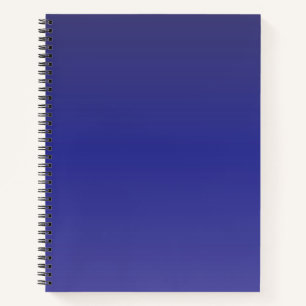 Carnet Dégradé Bleu Indigo