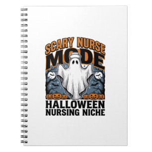 Carnet Déguisement d'infirmière effrayante Halloween Chem