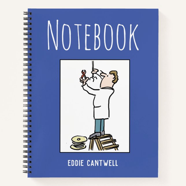 Carnet d'électricien avec nom (Devant)