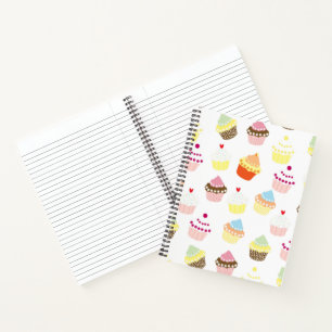 Carnet Délicieux gâteaux décorés d'anniversaire