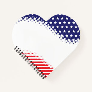 Carnet Demi-teintes Stars and Stripes