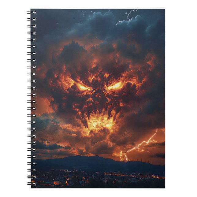 Carnet Démon de tempête infernal (Devant)