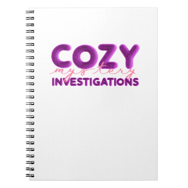 Carnet d'enquêtes sur les mystères cosy (Devant)