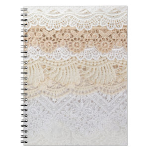 Carnet Dentelle florale ornementale : Collection élégante