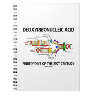 Carnet Déoxyribonucleic Acid Doigts Of 21st Century