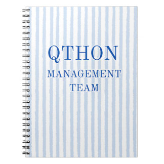 Carnet d'équipe de gestion QTHON