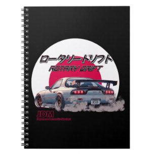 Carnet Dérive Rotary RX-7 - Légende de rue japonaise