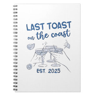 Carnet Dernier Toast sur la Côte Est 2025
