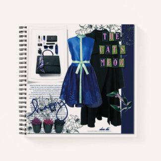 Carnet Derniers Styles Mode Set Vêtements Spiral Notebook