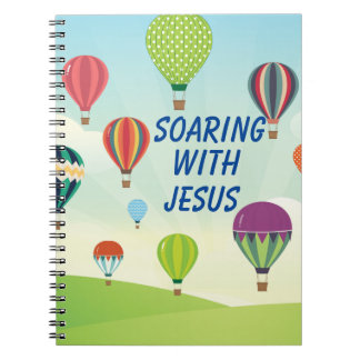 Carnet Des ballons à air chaud colorés pour la célébratio