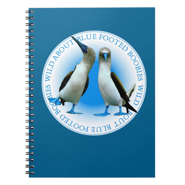 Carnet des Boobies aux pieds bleus des îles Galapa (Devant)