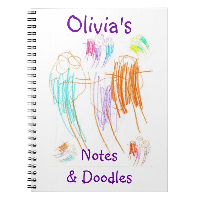 Carnet des griffonnages d'Olivia (Devant)