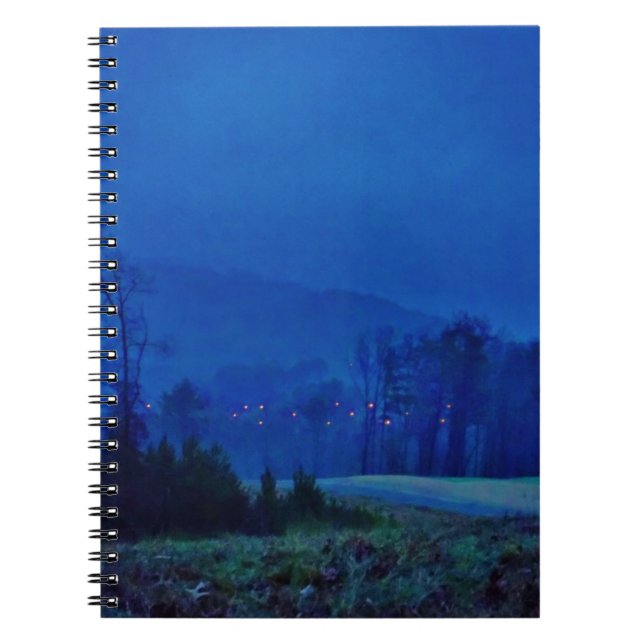 Carnet Des lumières scintillantes dans un Blue Mountain M (Devant)