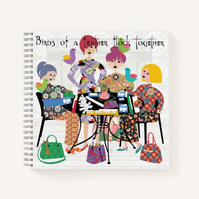 Carnet des oiseaux de Mah Jongg (Devant)