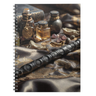 Carnet des phases de lune d'alchimie mystique