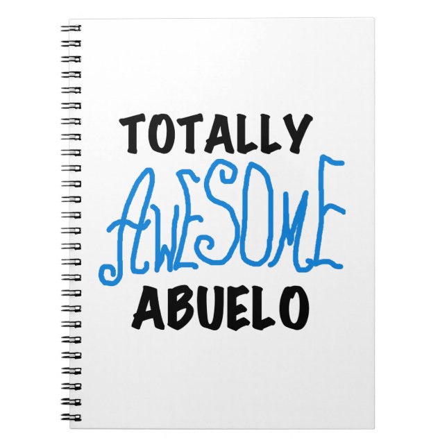 Carnet Des tee-shirts et des cadeaux Abuelo absolument gé (Devant)