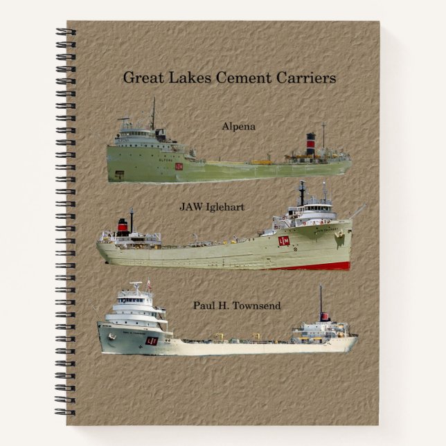 Carnet des transporteurs de ciment des Grands Lacs (Devant)