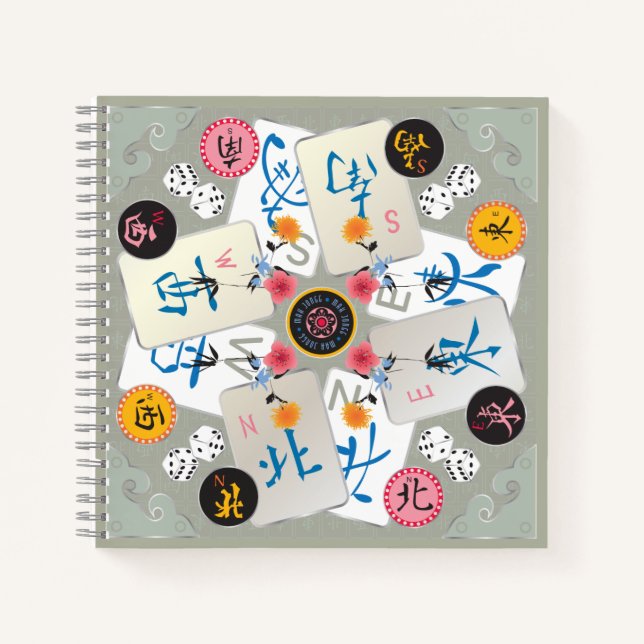 Carnet des vents de Mah Jongg (Devant)