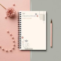Design Abstrait Pastel : Florales Modernes & Géomé