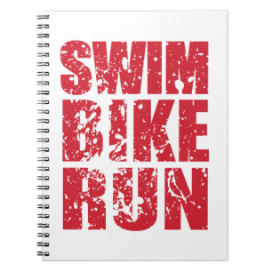 Carnet Design cool de triathlon