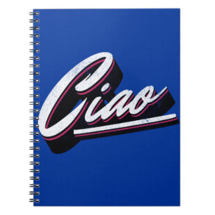 Carnet Design de texte Ciao
