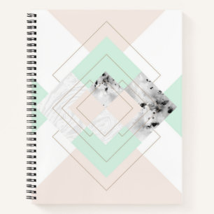 Carnet Design géométrique de style moderne