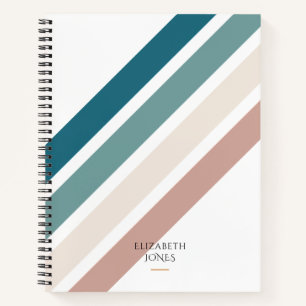 Carnet Design minimaliste aux couleurs pastel