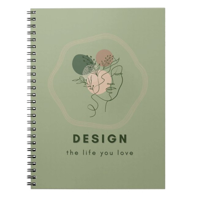 Carnet Design The Life You Love - Note Book for Big Ideas (Devant)