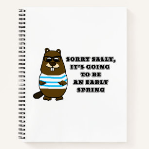 Carnet Désolé Sally, ce sera le début du printemps