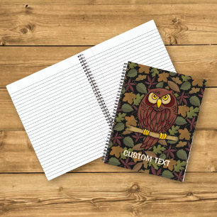 Carnet Dessin animé de hibou