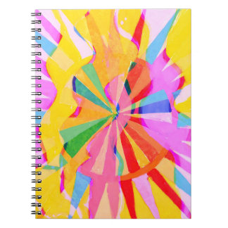 Carnet dessin créatif Abstrait, arrière - plan coloré.