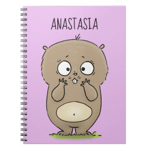 Carnet Dessin d'adorable hamster