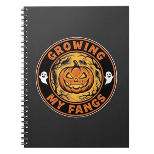 Carnet Dessin de citrouille d'Halloween de fantôme de cro