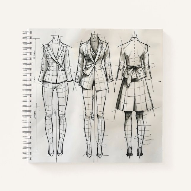 Carnet Dessin de femme (Devant)