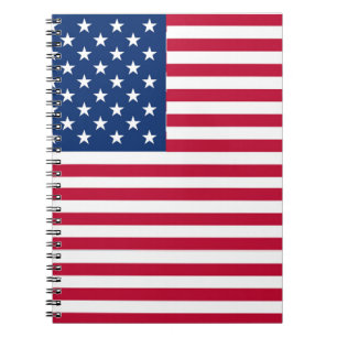 Carnet Dessin de fierté du drapeau américain USA