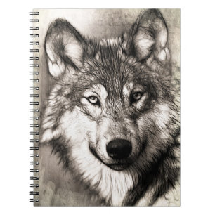 Carnet Dessin du loup